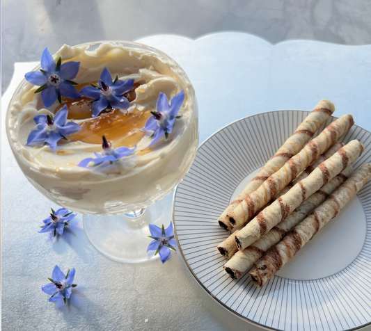 Salted Honey Meringue Buttercream Dip